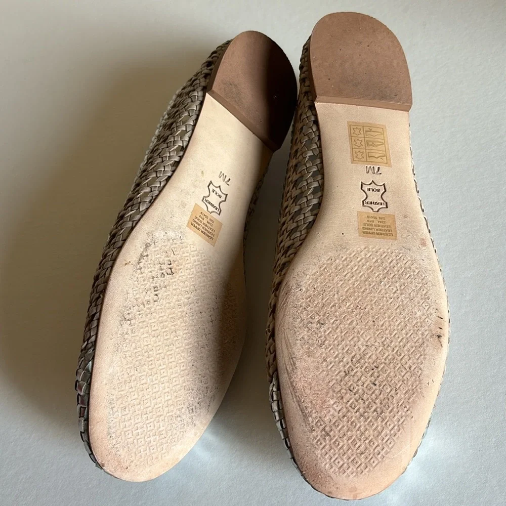Tory Burch Chelsea Woven Cap Toe Ballet